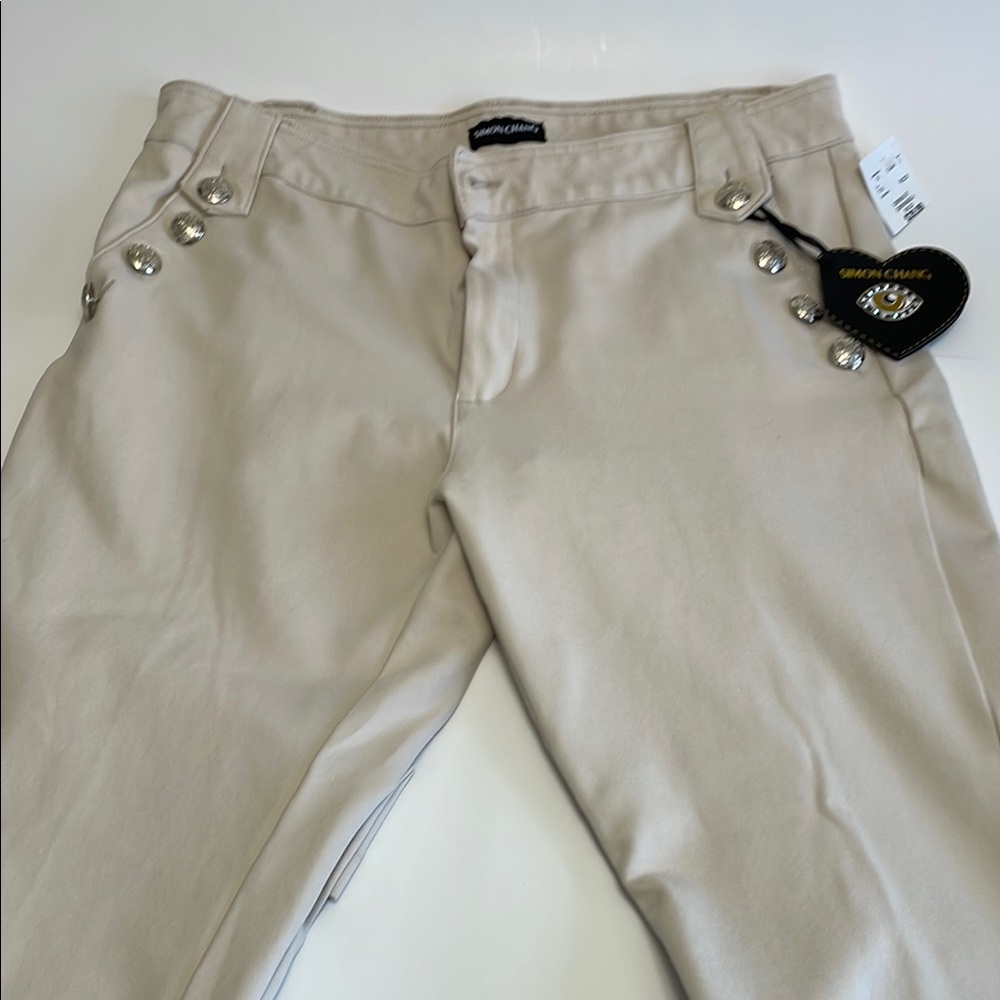 Simon Chang Tan Chinos Classic Style